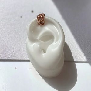 Ear cuff evening ear cuff valentines day gift art deco cuff non piercing cuff